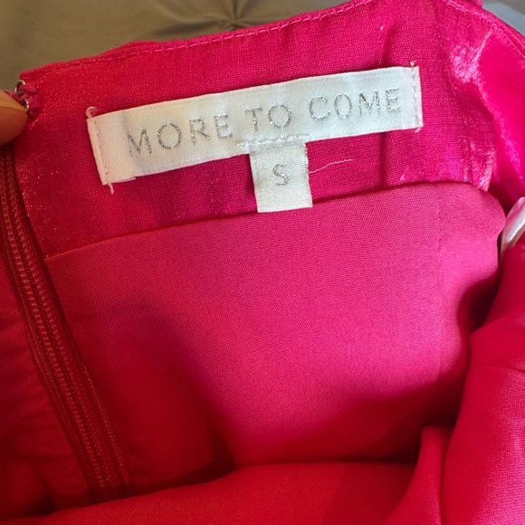 Superdown Pink Ruched Ruffled Mini Dress - Picture 2 of 3